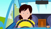 En coche va una niña - Spanish Nursery Rhyme