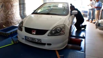 Honda Civic DBS Type R Dyno Sheets 278 1HP