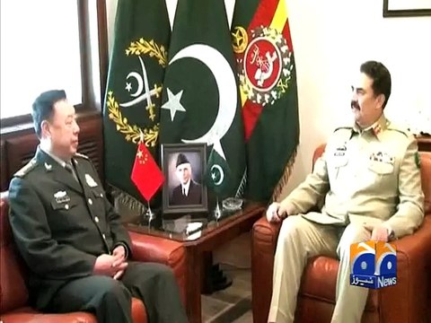 Chinese Military Head calls on COAS Gen Raheel