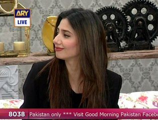 Mahira Khan Singing in Good Morning Show