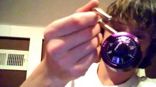 Crack open a master combination lock with a coke can, fail