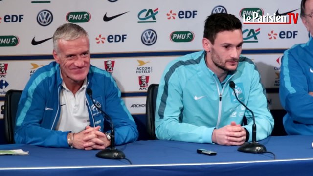 France-Allemagne : la boulette d'Hugo Lloris en conférence de presse