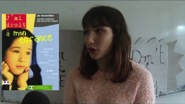 BTS Tourisme du lycée Notre-Dame de Peltre sensibilisation à la prostitution enfantine