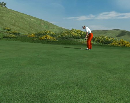 Gulbis & Creamer vs Daly & Rose (scramble)- Hillberians-hole11