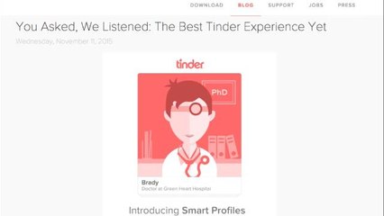 Tinder is trying to become less Tinder-y