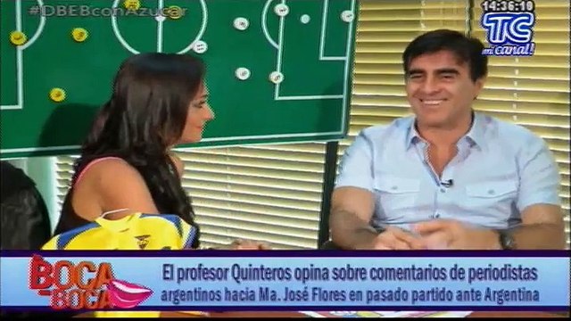 Maria Jose Flores entrevista al Profe Quinteros