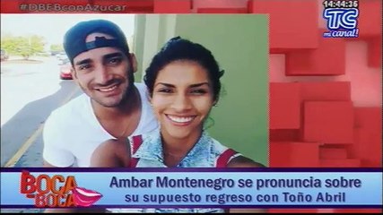 Ambar Montenegro habla de sus relaciones amorosas