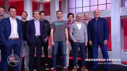 Movember - Face Cam' - Le Petit journal du 12/11/15 - CANAL+