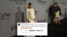 Kim Kardashians ungeborener Sohn ist ein großes Baby