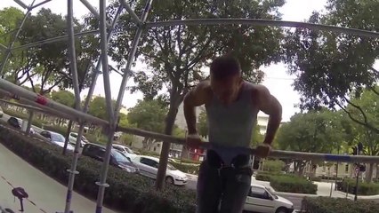 STREET CALISTHENICS SUR LE JEAN JAURES à NIMES