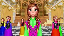 Frozen Elsa Singing Hokey Pokey - If You Are Happy And You Know It Nursery Rhymes for Children_clip1