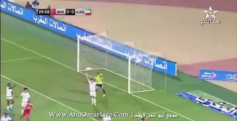 شاهد اهداف المغرب وغينيا في تصفيات كاس العالم لقاره افريقيا - 12 نوفمبر 2015