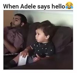 when adele says hello