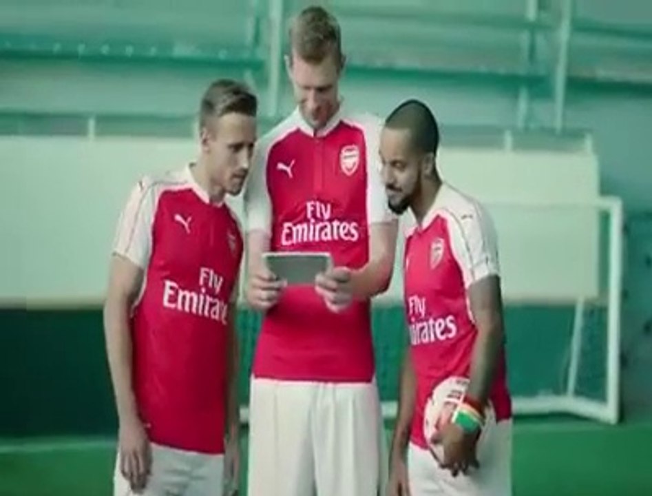 Arsenal players dancing Ethiopian - Dashen beer commercial