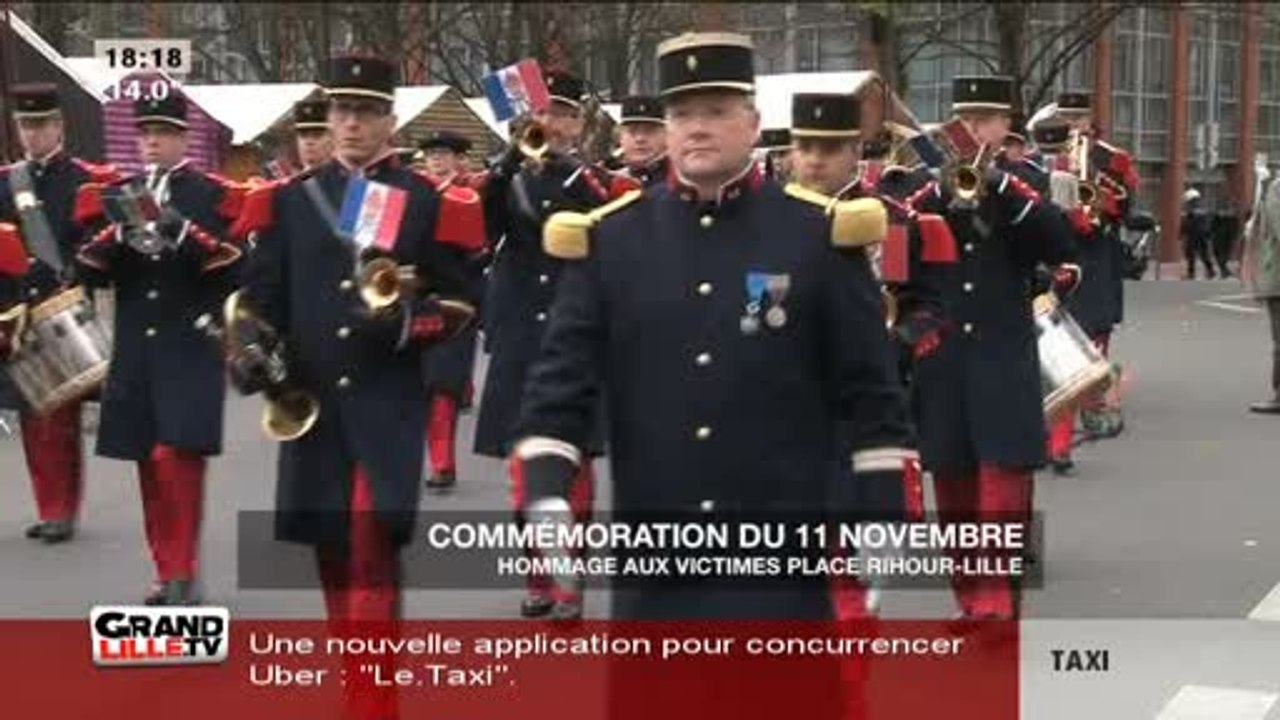 Commémoration du 11 novembre (Lille)