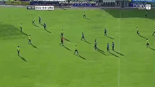 CAVANI Gets Injured ECUADOR 0-0 URUGUAY 12.11.2015 HD