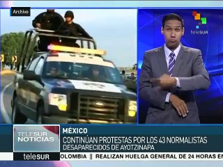 México: continúa exigencia por la presentación de los 43 normalistas