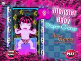 Monster Baby Draculaura Diaper Change Beautifull Monster High Princess Draculaura