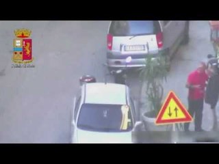 Palermo - L'inchino della Madonna sotto casa del boss Profeta (12.11.15)