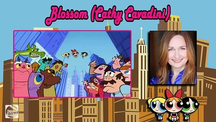Ellos le dieron la voz a los personajes de "Las Chicas Superpoderosas"