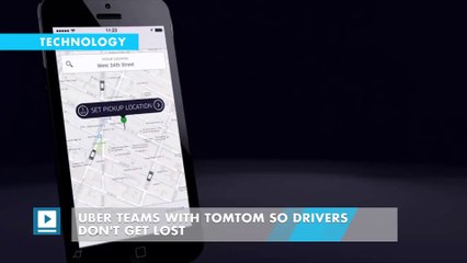 Uber Teams With TomTom So Drivers Don't Get Lost