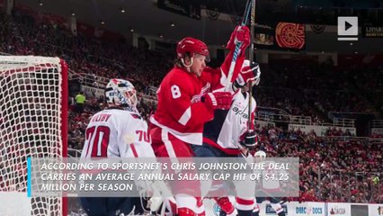 Justin Abdelkader signs 7-year extension with Red Wings