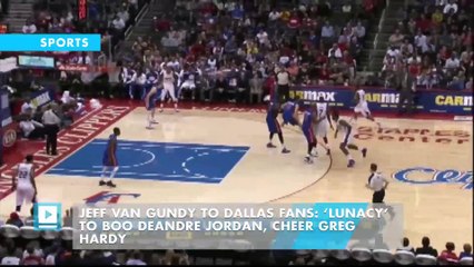 Jeff Van Gundy to Dallas fans: ‘Lunacy’ to boo DeAndre Jordan, cheer Greg Hardy