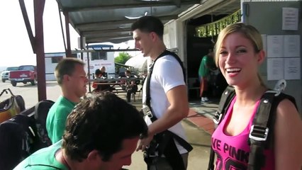PrankvsPrank Goes Skydiving Out a Plane