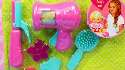 Baby Alive and My Baby All Gone Doll Hair Styling with Salon Chic Vanity Play Set by ToysR