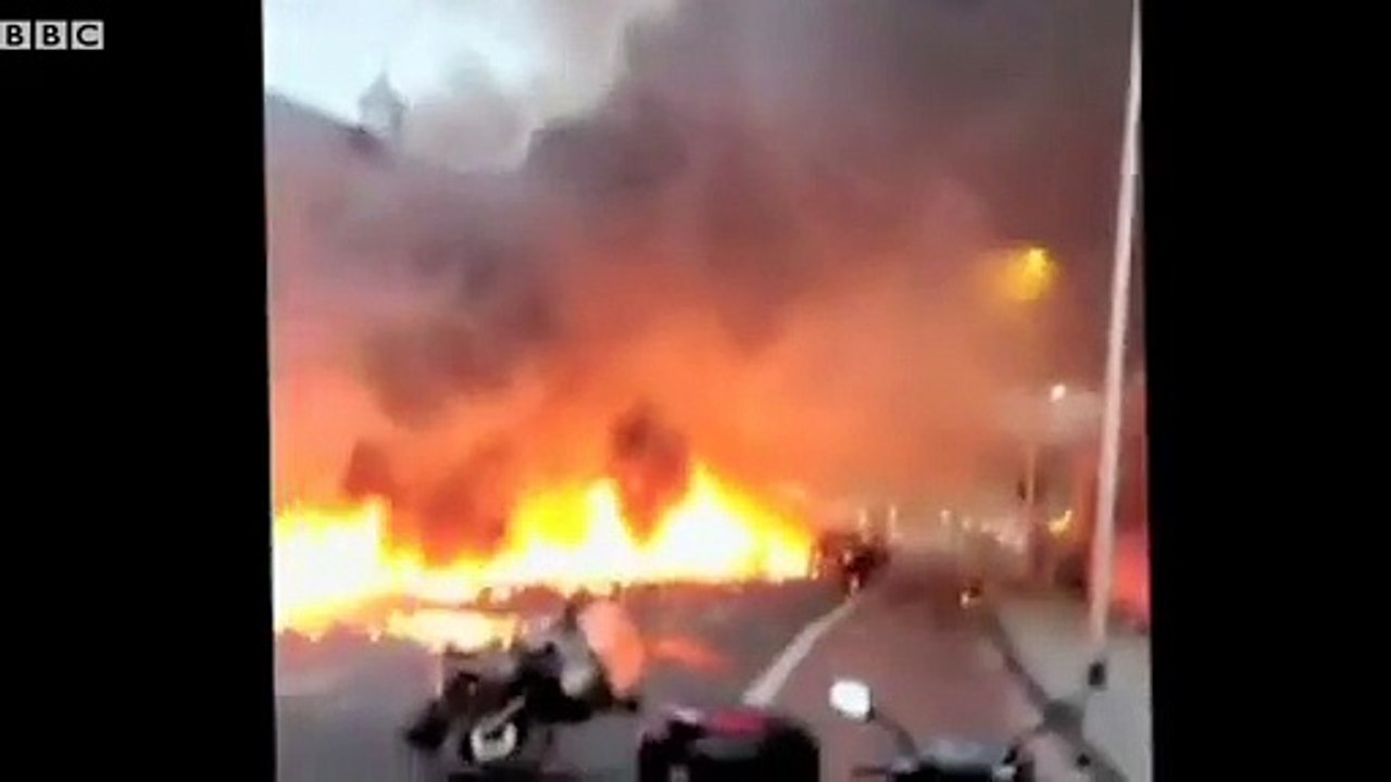 Two Die In Helicopter Crane Crash In Vauxhall, London