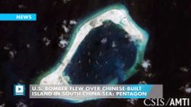 U.S. bomber flew over Chinese-built island in South China Sea: Pentagon