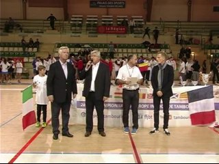 AWARDS-2nd European National Indoor Tamburello-Montpellier (F) 2015