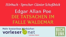 Edgar Allan Poe: Die Tatsachen im Fall Waldemar (Hörbuch)