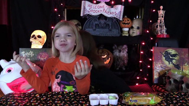 Halloween Peeps! Candy Corn, Caramel Apple, more! Halloween Candy Review
