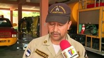 Tres calcinados deja incendio en La Ceiba