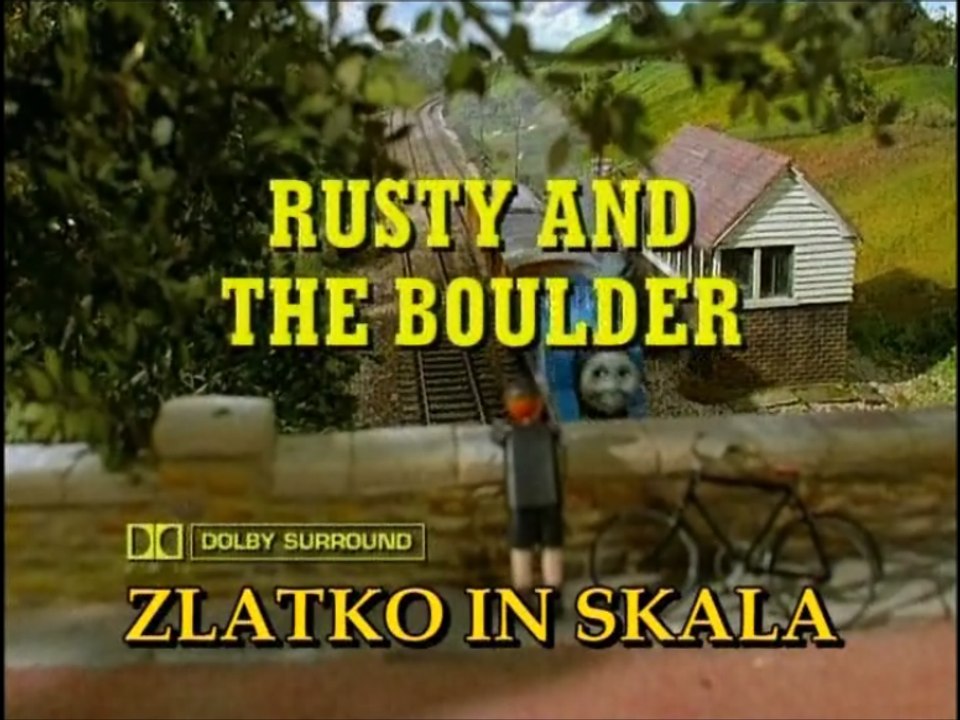 Lokomotivček Tomaž S5 E25 - Zlatko in skala