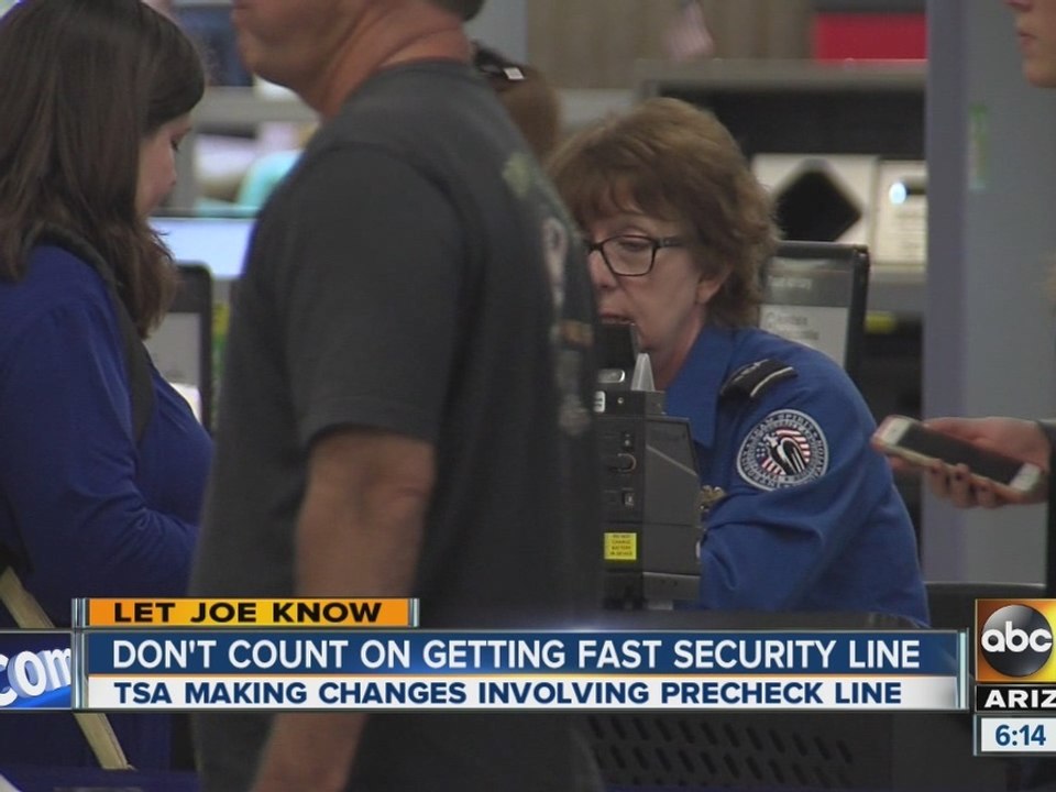 TSA pre-check option letting random people into program?