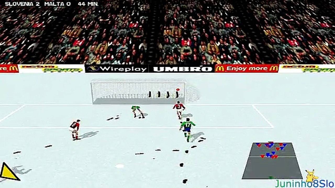 Actua Soccer 2-Slovenia vs Malta-Game 47