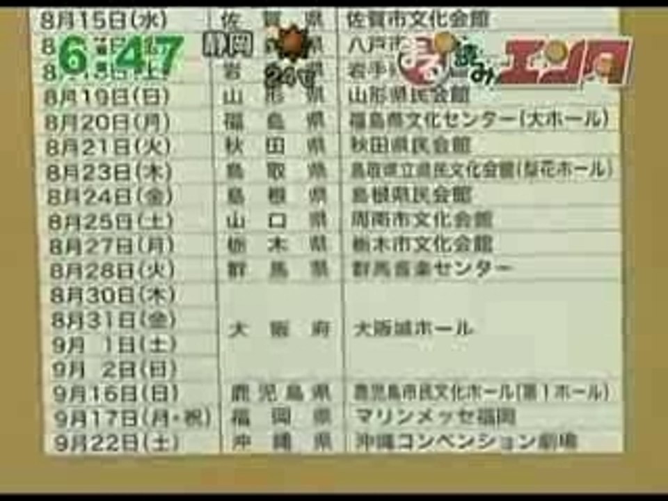 070504  zoom in - Kanjani 8 concert tour