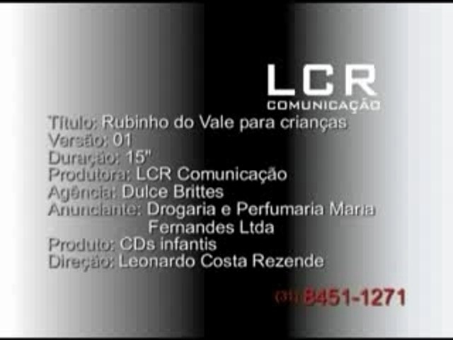 Rubinho do Vale para Crianças