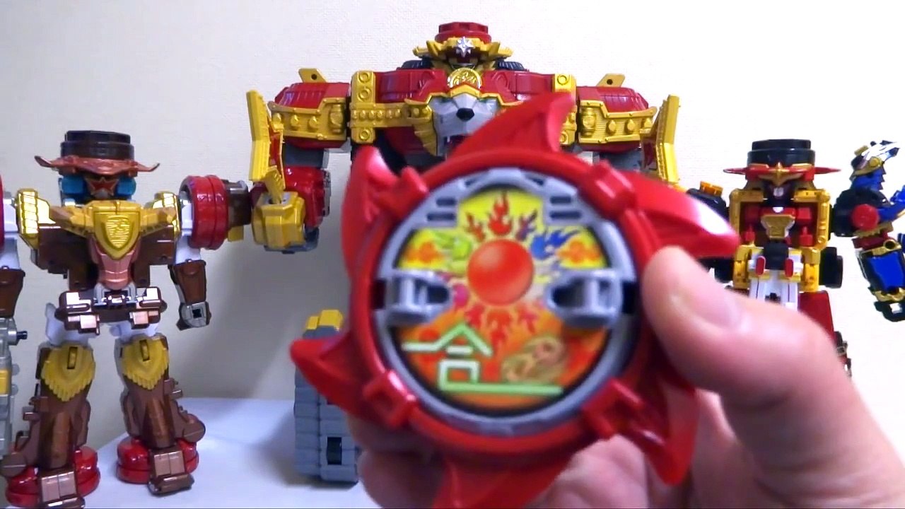 ニンニンジャー 手裏剣合体！DX 覇王シュリケンジン 変形合体 & 歴代戦隊ロボ比較 レビュー Ninninger DX Haoh Syurikenjin review