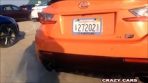 Lexus RC F VS BMW M4 F82 HIGH EXHAUST SOUND!