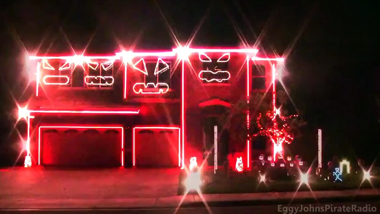 Drumstep Light Show - This is Halloween