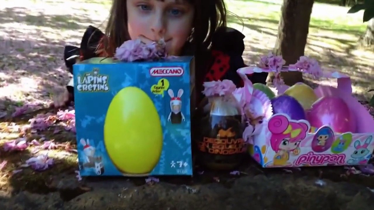 [COMPILATION] Compil N°1 de 5 vidéos de Kalys Kinder, Playmobil, Pinypon, Lapins Crétins.