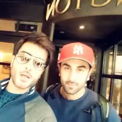 Imran Abbas and Ranbir Kapoor wish a very happy Eid from London