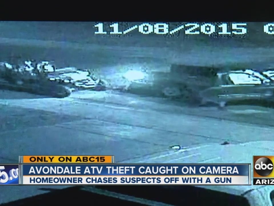 Avondale ATV theft caught on camera