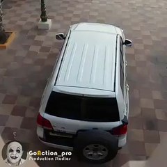 Can you count how many sat in the car | Funny-Video