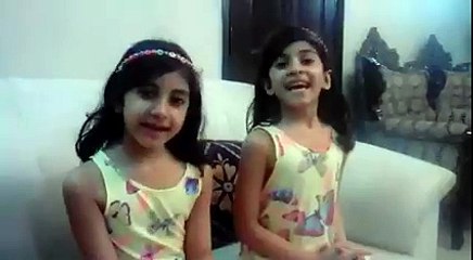 Cute Sisters Singing a Poem :)