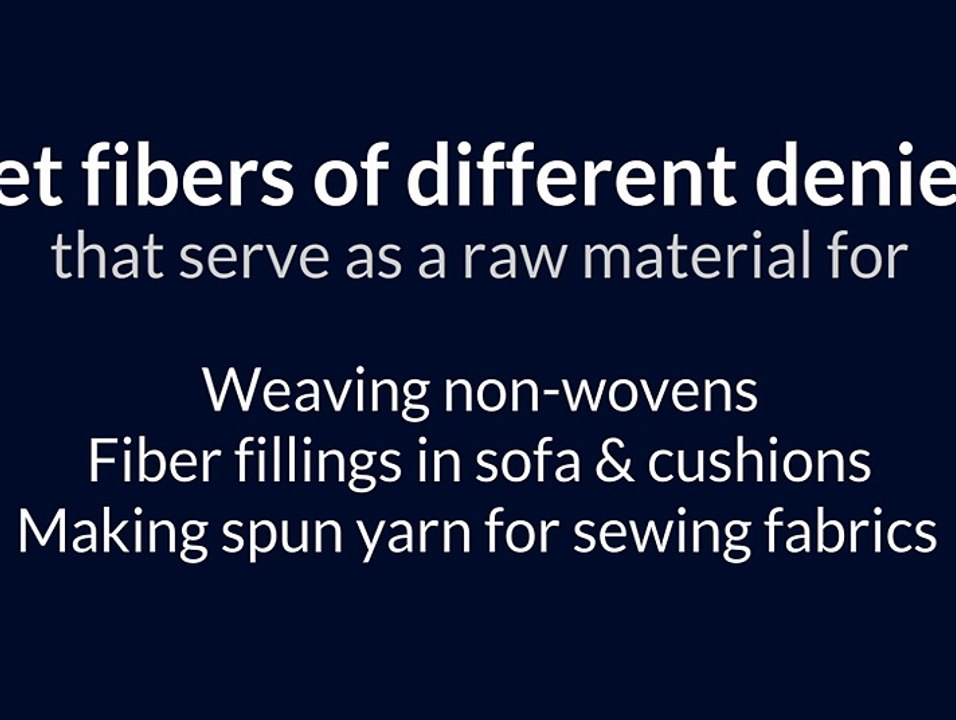 Leading Suppliers & Manufactures Of Staple Fiber