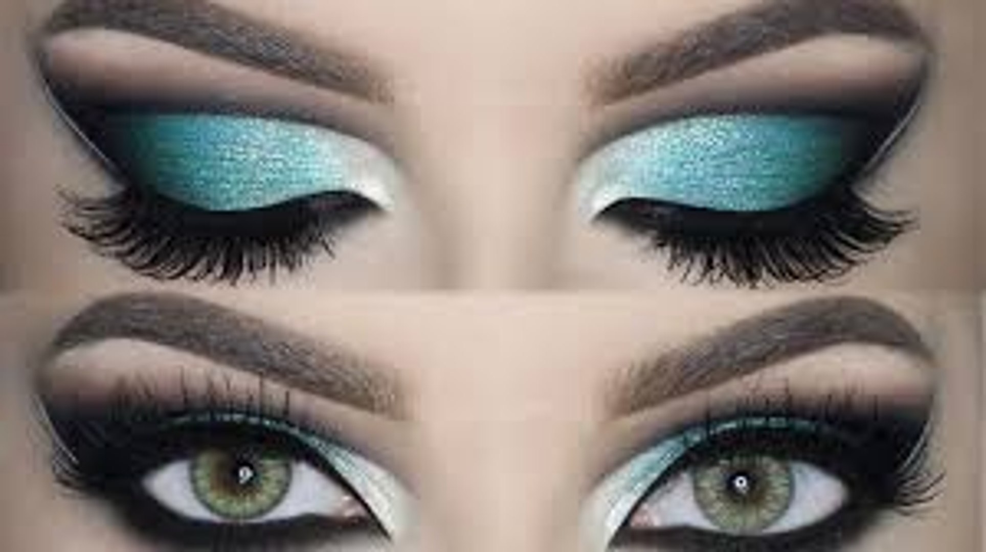 Aqua and Blue Eye Makeup Tutorial - video Dailymotion